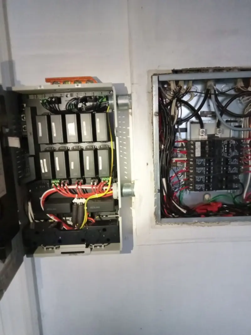 Electrical panel upgrade completed for Commercial Electrician Services in Worthington